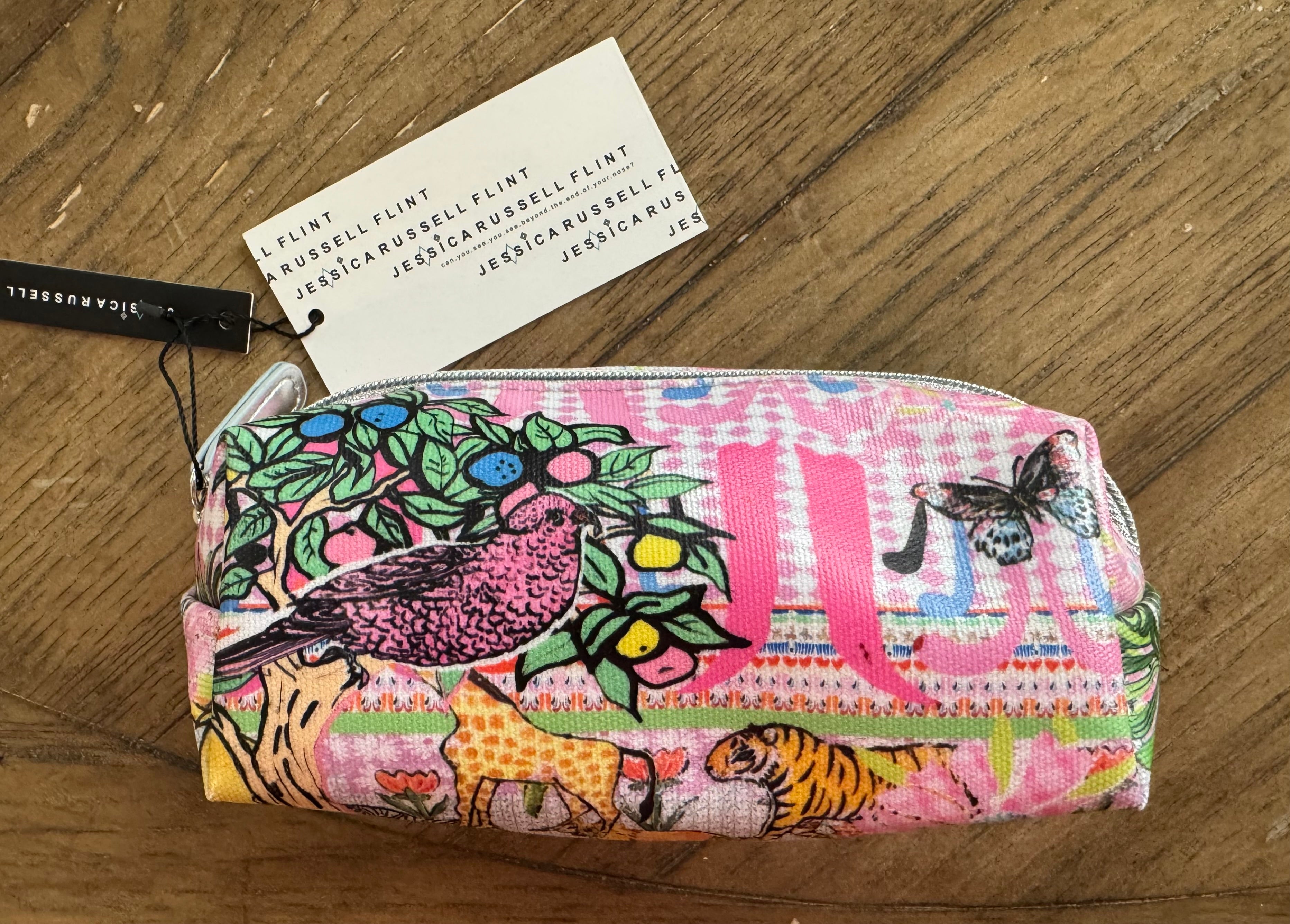 Mini Make Up Bag - Okapi Happy