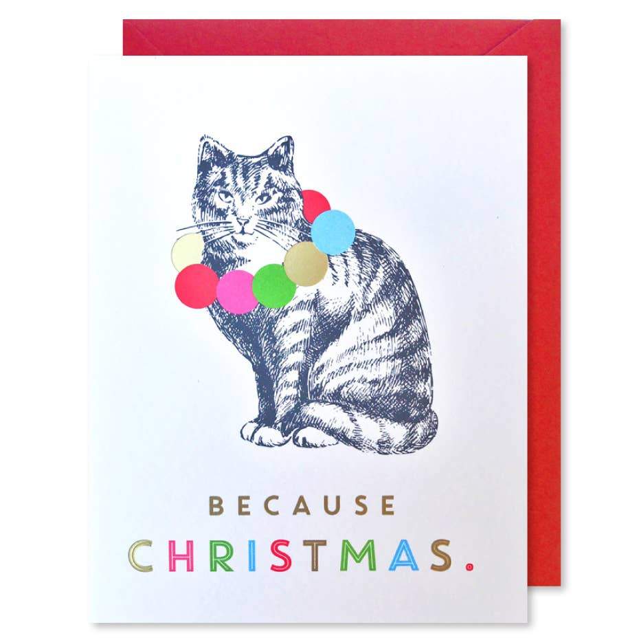 Christmas Kitty Card