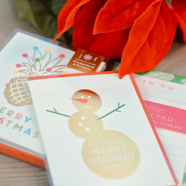 Christmas Pineapple Card - Set of 8