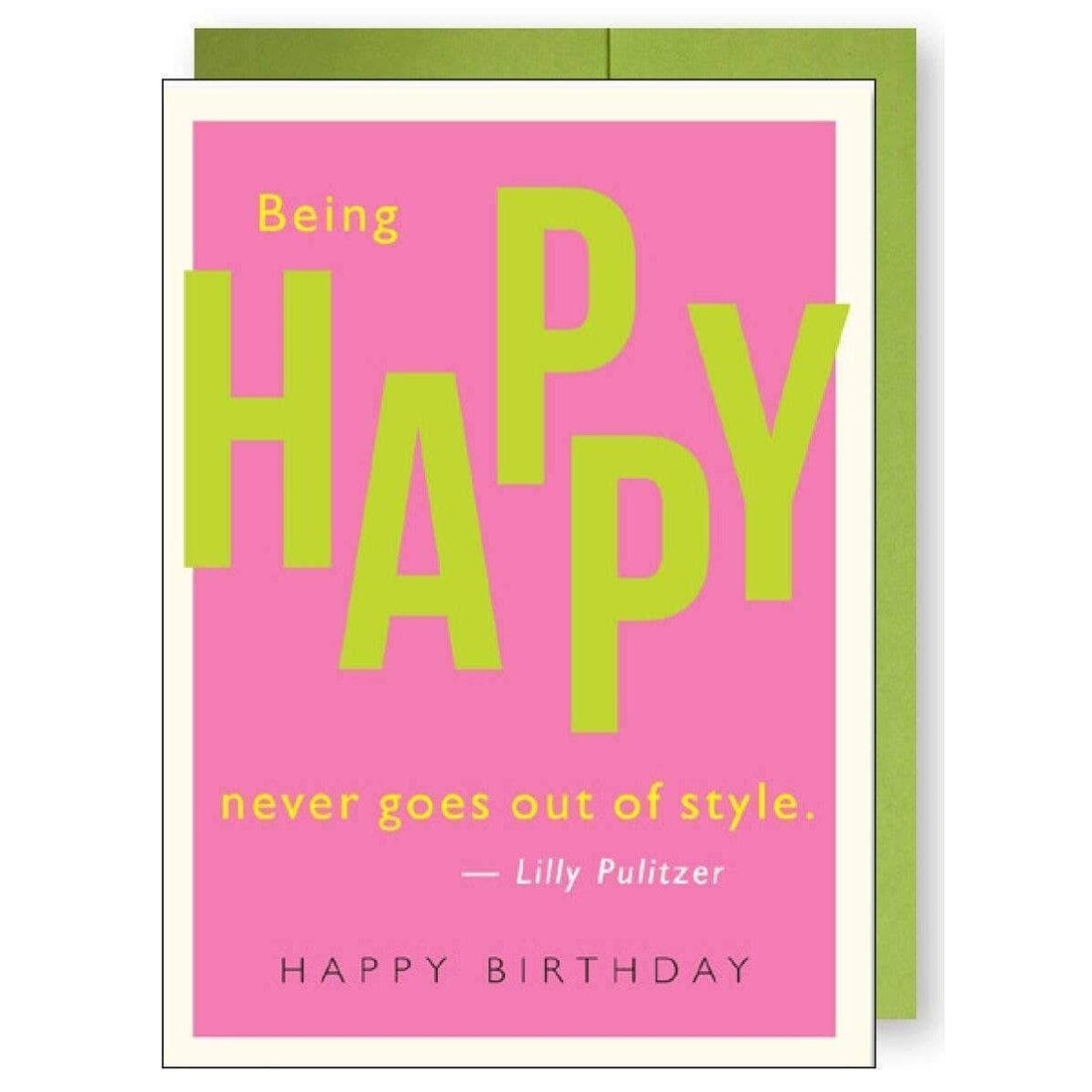 Lilly Pulitzer Happy Birthday